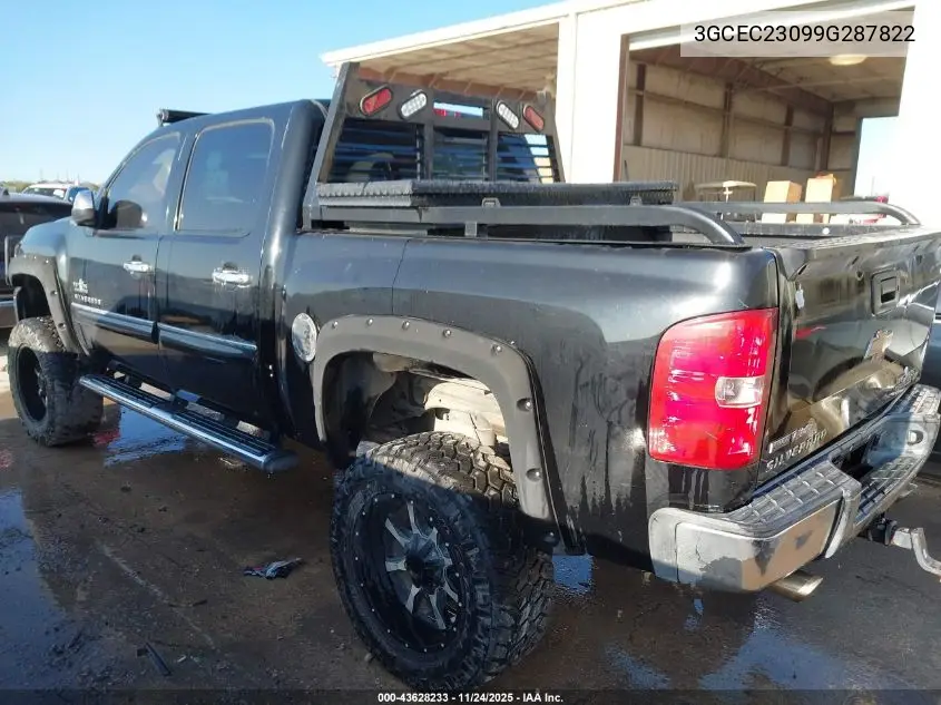 3GCEC23099G287822 2009 Chevrolet Silverado 1500 Lt