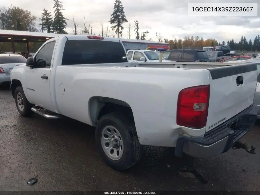 1GCEC14X39Z223667 2009 Chevrolet Silverado 1500 Work Truck