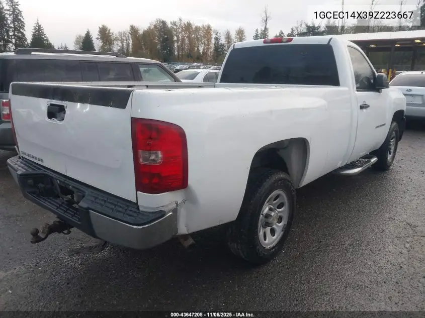 1GCEC14X39Z223667 2009 Chevrolet Silverado 1500 Work Truck