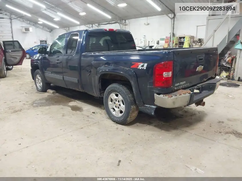 1GCEK29009Z283894 2009 Chevrolet Silverado 1500 Lt