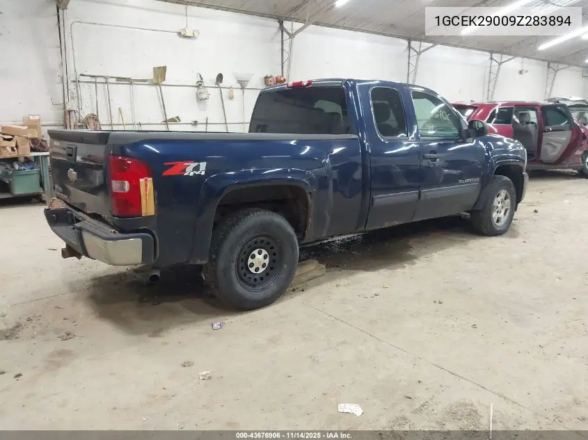 1GCEK29009Z283894 2009 Chevrolet Silverado 1500 Lt