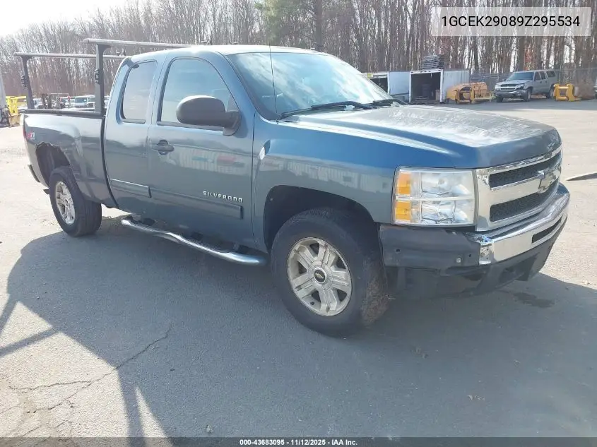 1GCEK29089Z295534 2009 Chevrolet Silverado 1500 Lt