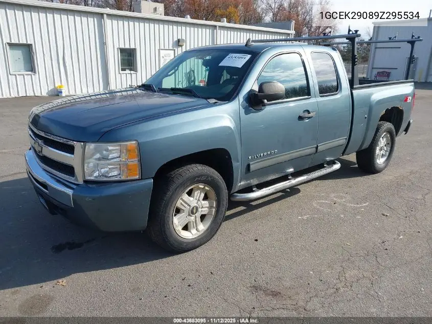 1GCEK29089Z295534 2009 Chevrolet Silverado 1500 Lt