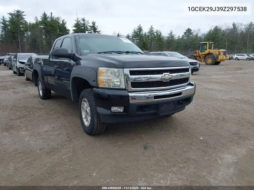 1GCEK29J39Z297538 2009 Chevrolet Silverado 1500 Lt
