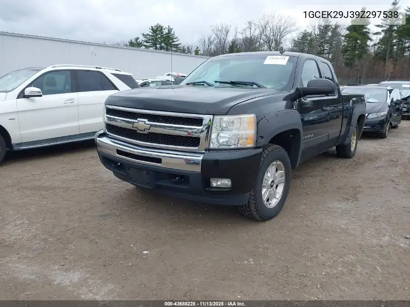 1GCEK29J39Z297538 2009 Chevrolet Silverado 1500 Lt