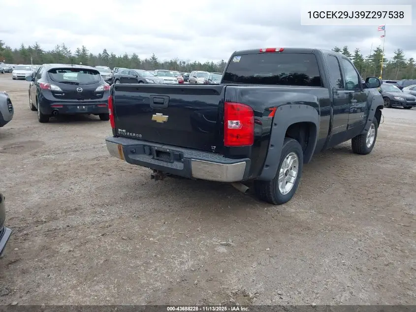 1GCEK29J39Z297538 2009 Chevrolet Silverado 1500 Lt