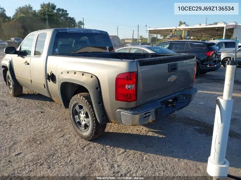 1GCEC29J69Z136534 2009 Chevrolet Silverado 1500 Lt
