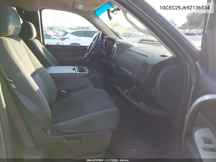 1GCEC29J69Z136534 2009 Chevrolet Silverado 1500 Lt