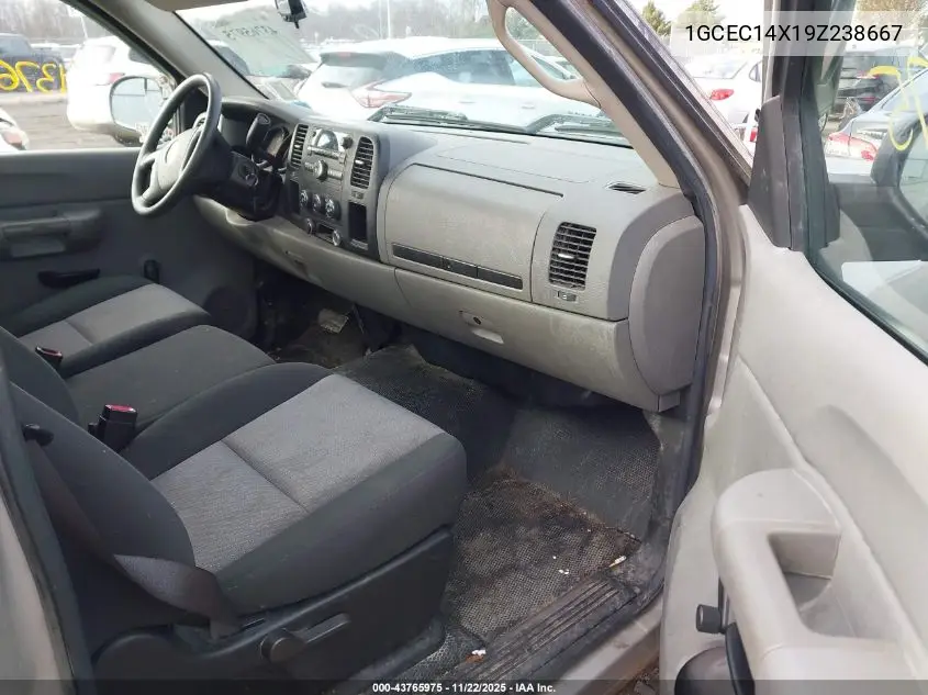 1GCEC14X19Z238667 2009 Chevrolet Silverado 1500 Work Truck
