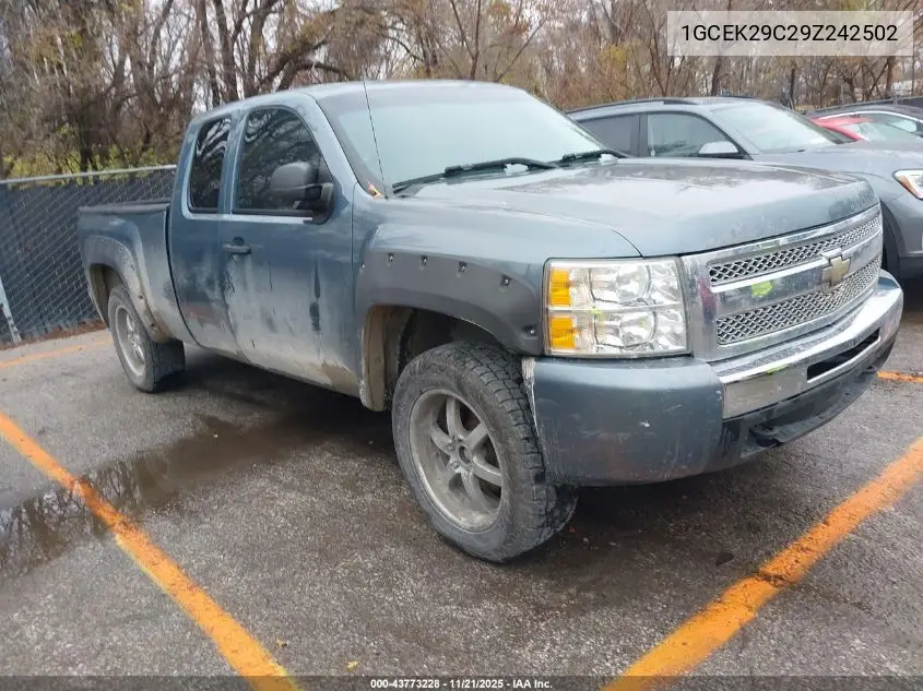 1GCEK29C29Z242502 2009 Chevrolet Silverado 1500 Lt