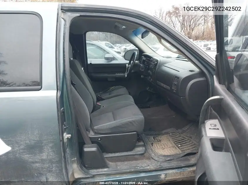 1GCEK29C29Z242502 2009 Chevrolet Silverado 1500 Lt