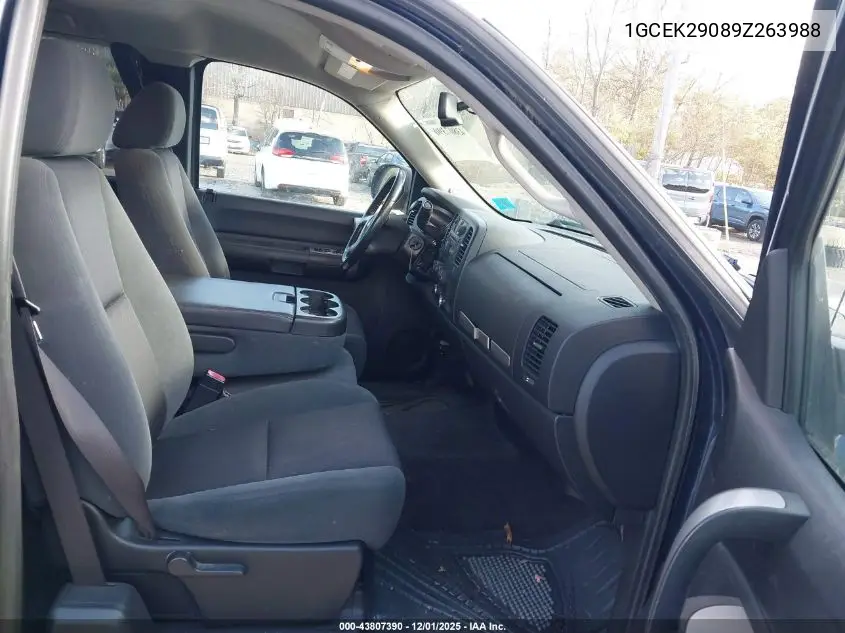 1GCEK29089Z263988 2009 Chevrolet Silverado 1500 Lt