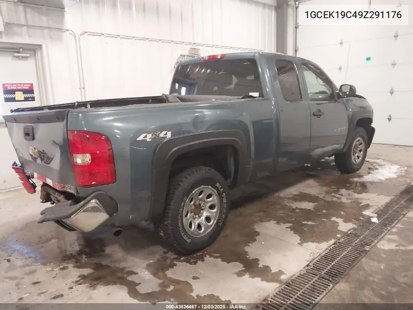 1GCEK19C49Z291176 2009 Chevrolet Silverado 1500 Ls