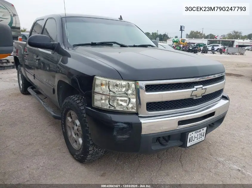 3GCEK23M79G247793 2009 Chevrolet Silverado 1500 Lt
