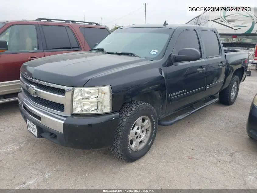 3GCEK23M79G247793 2009 Chevrolet Silverado 1500 Lt