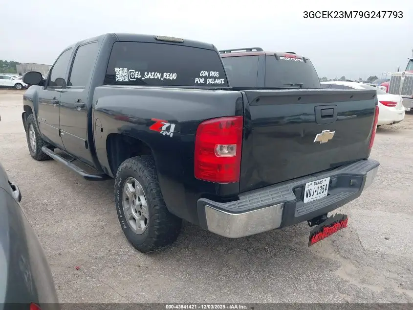3GCEK23M79G247793 2009 Chevrolet Silverado 1500 Lt