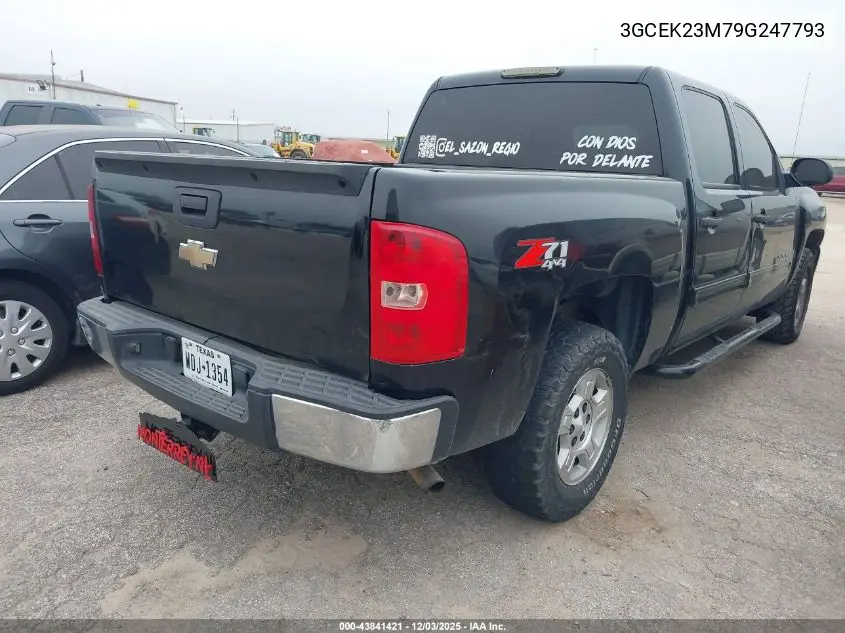 3GCEK23M79G247793 2009 Chevrolet Silverado 1500 Lt