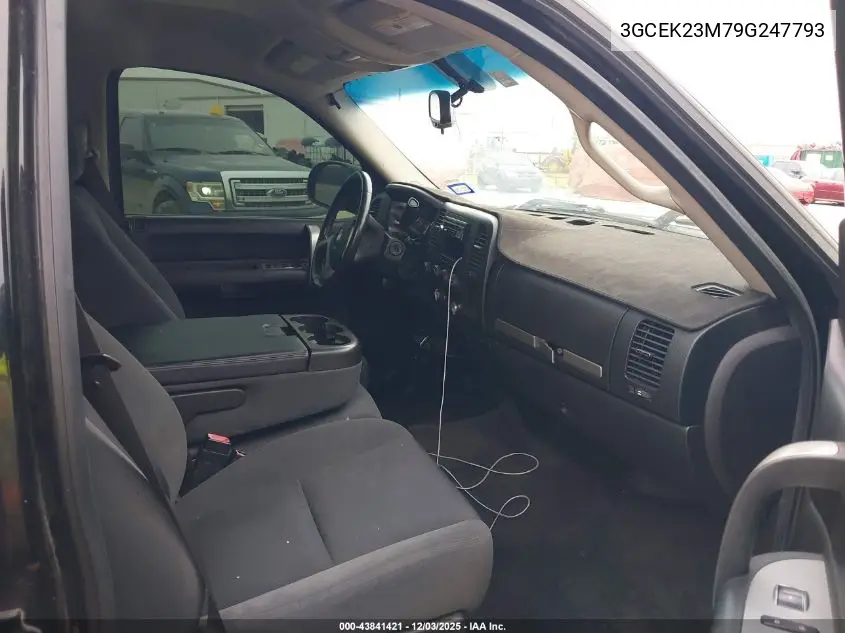 3GCEK23M79G247793 2009 Chevrolet Silverado 1500 Lt