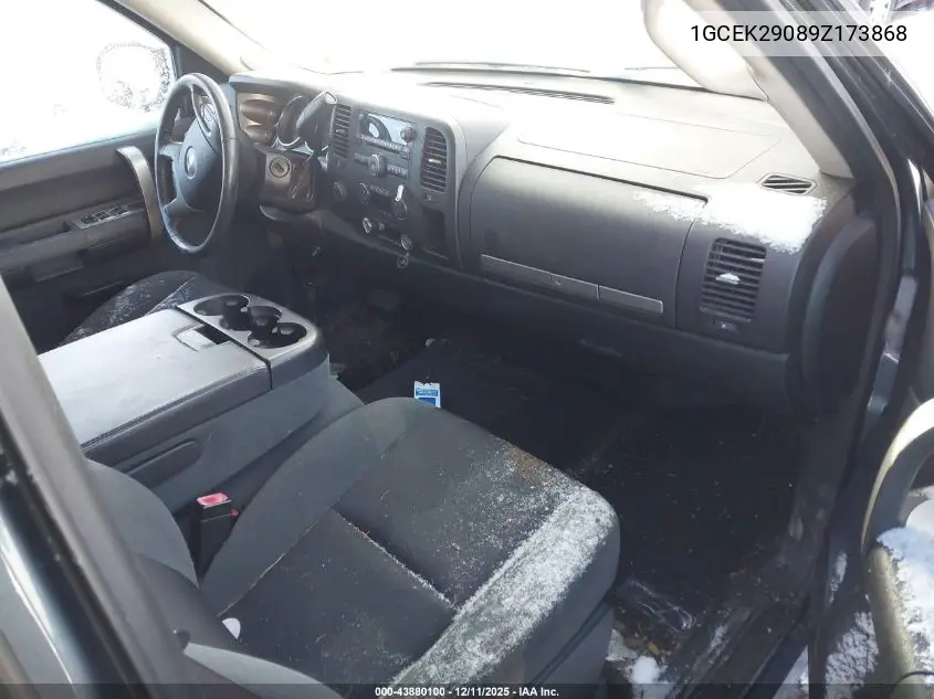 1GCEK29089Z173868 2009 Chevrolet Silverado 1500 Lt