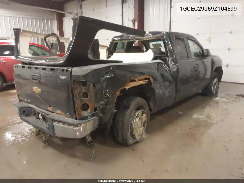 1GCEC29J69Z104599 2009 Chevrolet Silverado 1500 Lt
