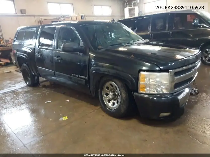 2GCEK233891105923 2009 Chevrolet Silverado 1500 Lt