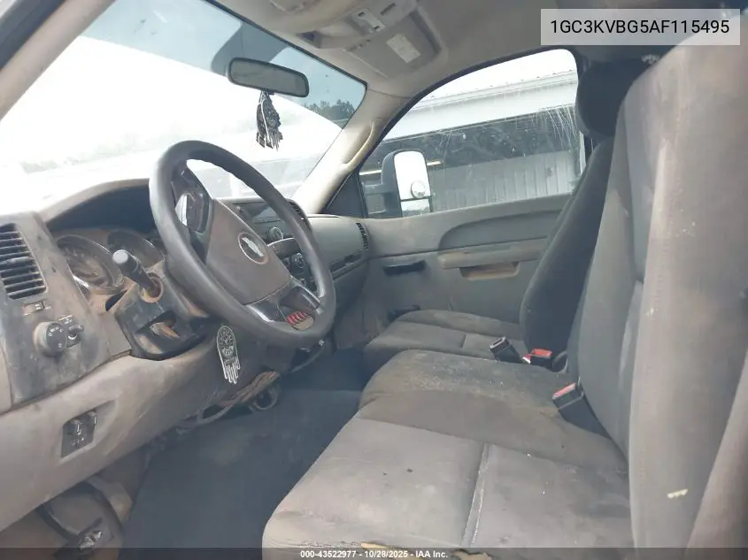 1GC3KVBG5AF115495 2010 Chevrolet Silverado 2500Hd Work Truck
