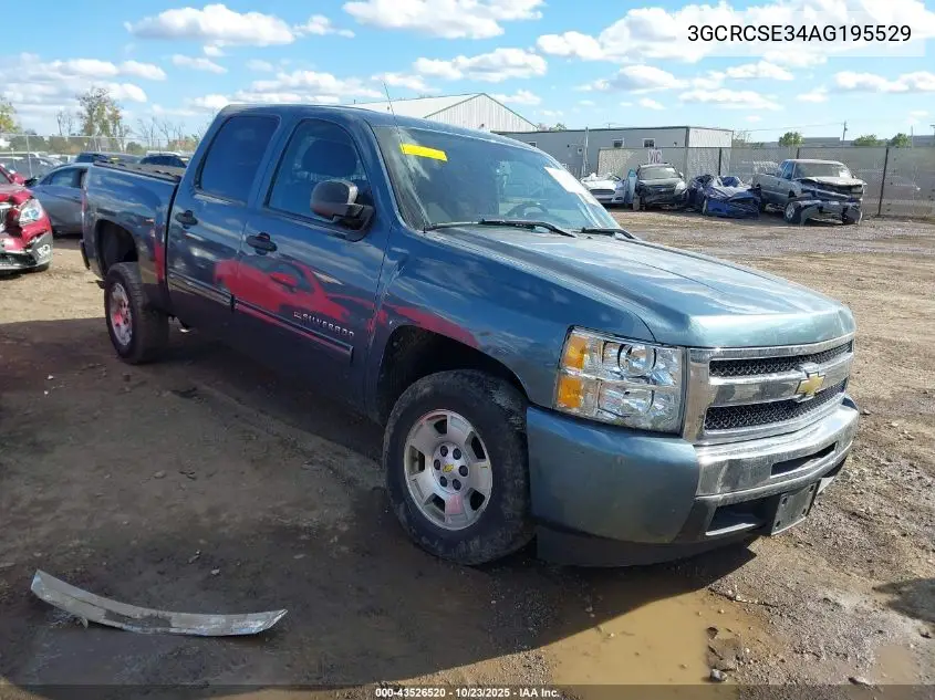 3GCRCSE34AG195529 2010 Chevrolet Silverado 1500 Xtra Fuel Economy