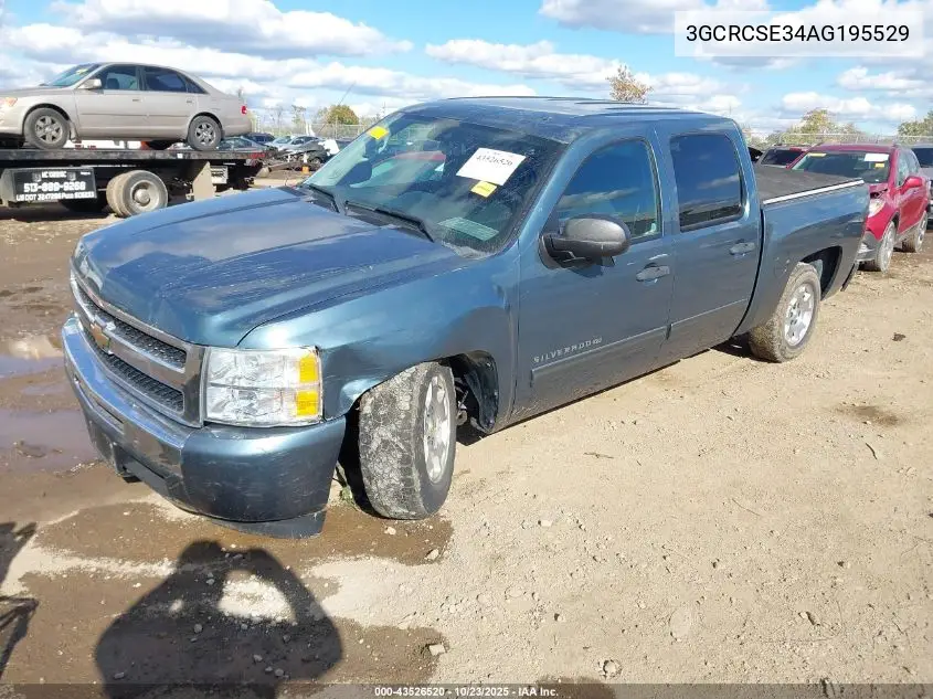 3GCRCSE34AG195529 2010 Chevrolet Silverado 1500 Xtra Fuel Economy