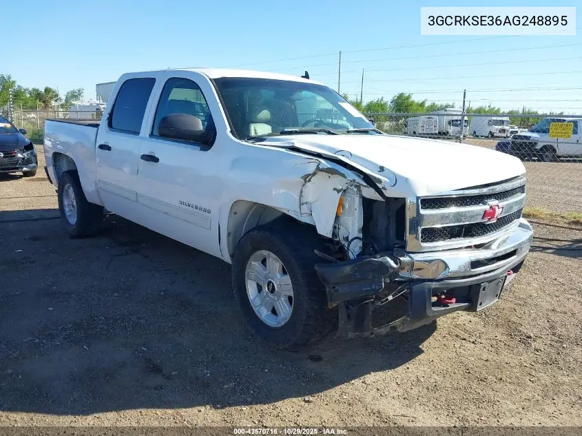 3GCRKSE36AG248895 2010 Chevrolet Silverado 1500 Lt