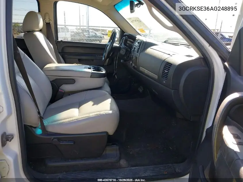 3GCRKSE36AG248895 2010 Chevrolet Silverado 1500 Lt