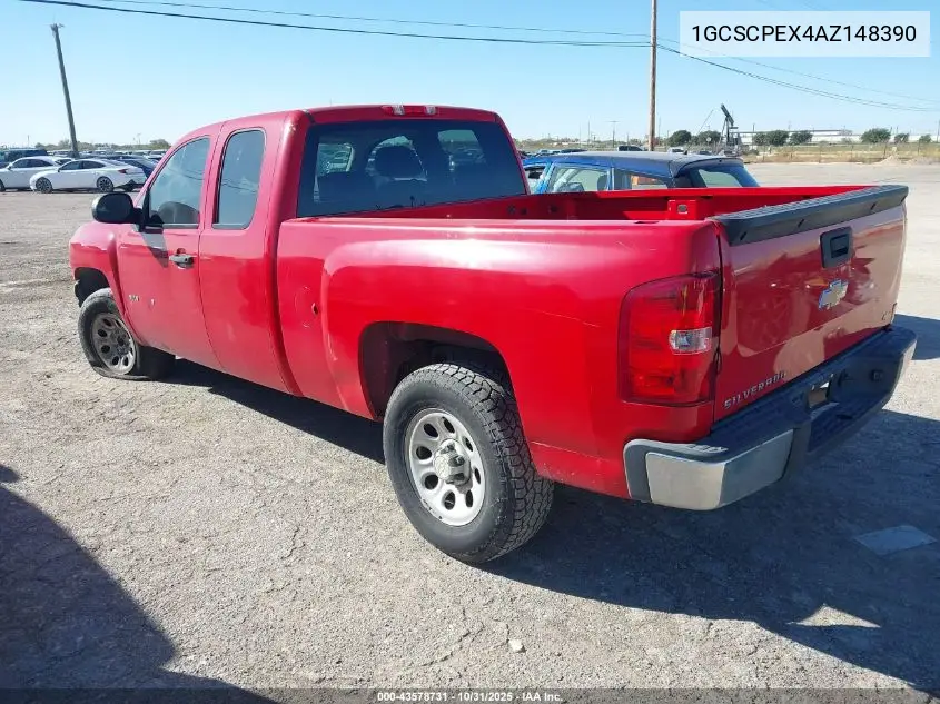 1GCSCPEX4AZ148390 2010 Chevrolet Silverado 1500 Work Truck