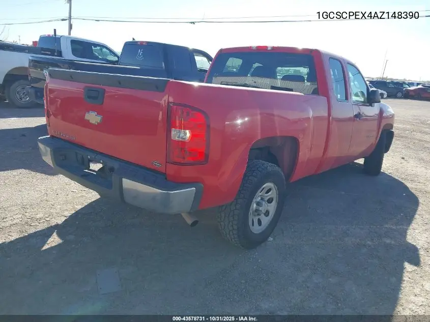 1GCSCPEX4AZ148390 2010 Chevrolet Silverado 1500 Work Truck