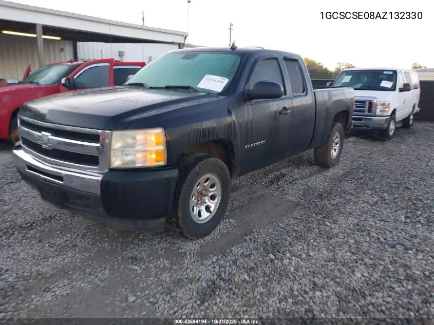 1GCSCSE08AZ132330 2010 Chevrolet Silverado 1500 Lt