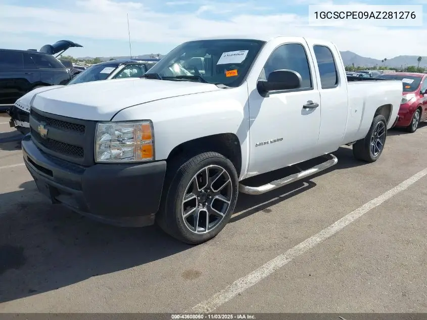 1GCSCPE09AZ281276 2010 Chevrolet Silverado 1500 Work Truck