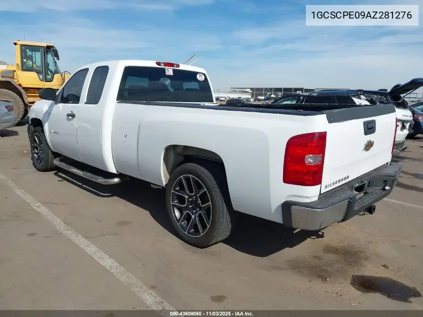 1GCSCPE09AZ281276 2010 Chevrolet Silverado 1500 Work Truck
