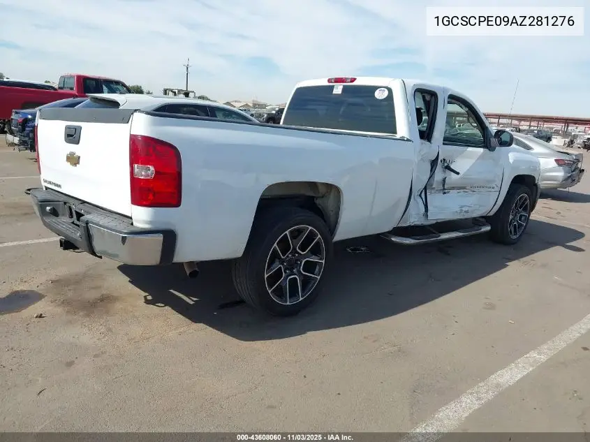 1GCSCPE09AZ281276 2010 Chevrolet Silverado 1500 Work Truck