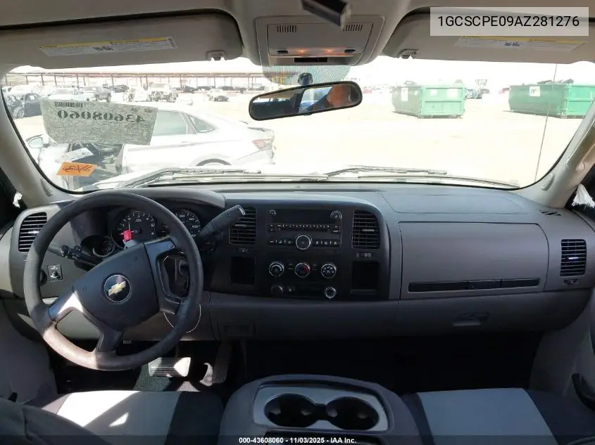 1GCSCPE09AZ281276 2010 Chevrolet Silverado 1500 Work Truck