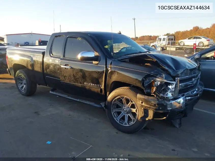 1GCSCSEAXAZ144634 2010 Chevrolet Silverado 1500 Lt