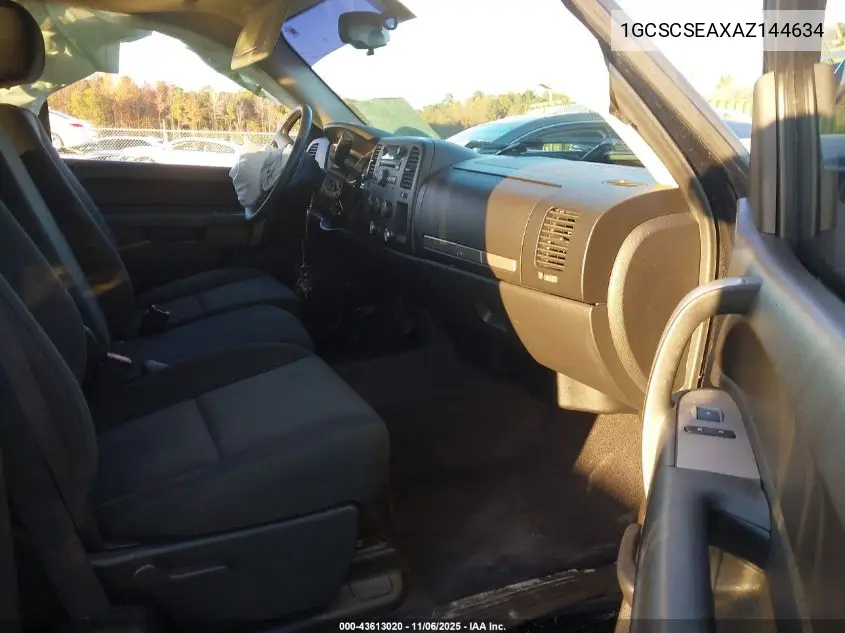 1GCSCSEAXAZ144634 2010 Chevrolet Silverado 1500 Lt