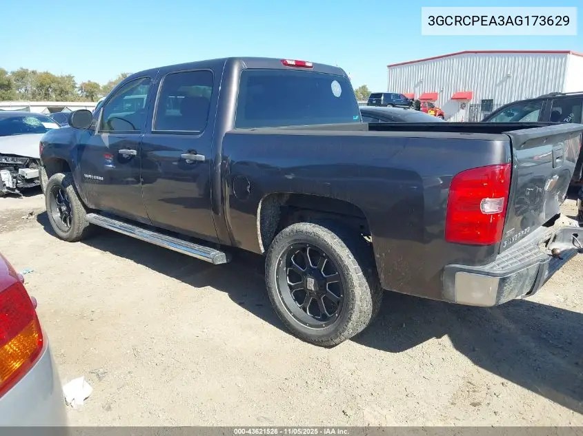 3GCRCPEA3AG173629 2010 Chevrolet Silverado 1500 Work Truck