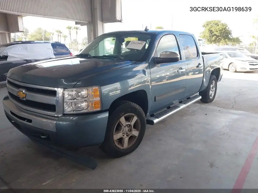 3GCRKSE30AG198639 2010 Chevrolet Silverado 1500 Lt