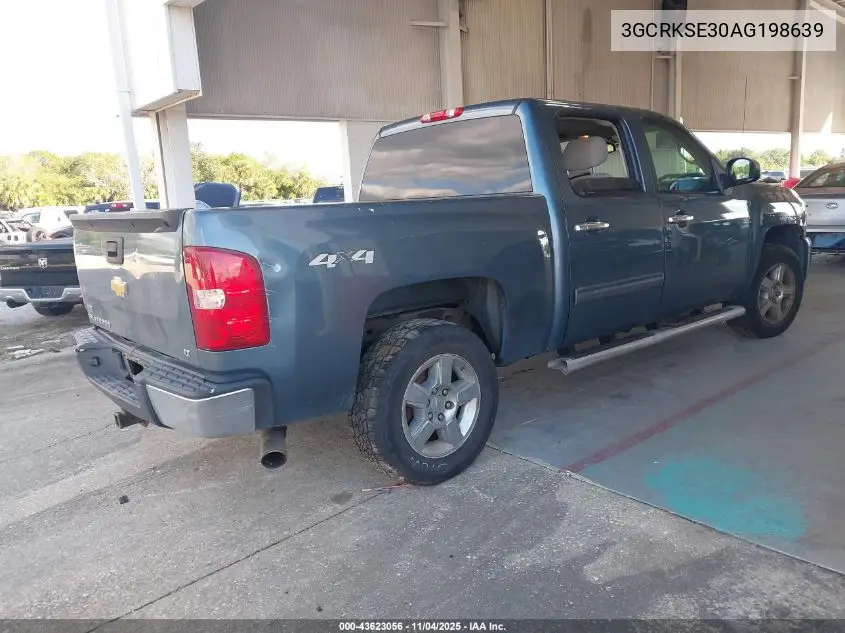 3GCRKSE30AG198639 2010 Chevrolet Silverado 1500 Lt