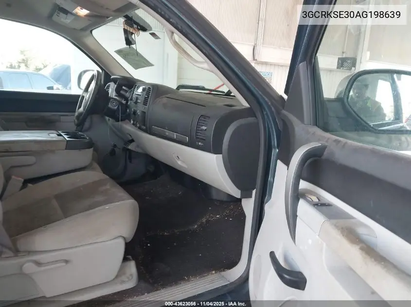 3GCRKSE30AG198639 2010 Chevrolet Silverado 1500 Lt
