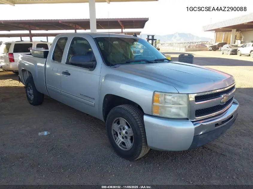 1GCSCSEA4AZ290088 2010 Chevrolet Silverado 1500 Lt
