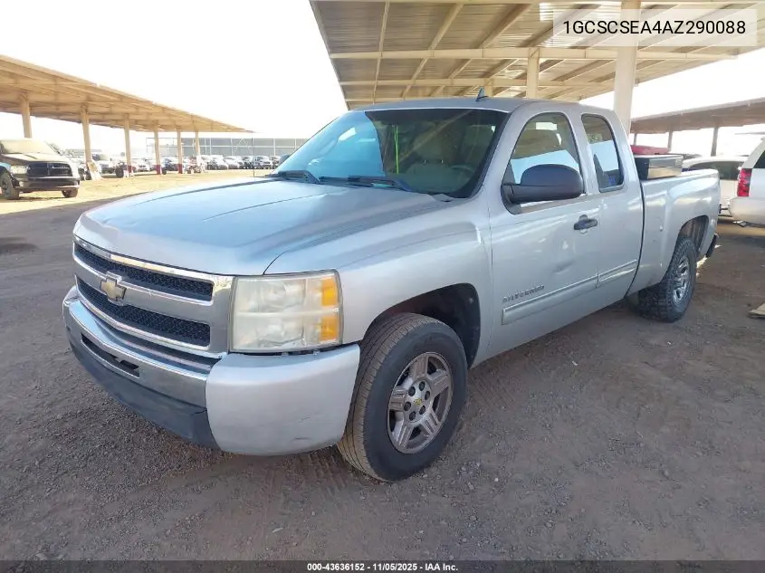 1GCSCSEA4AZ290088 2010 Chevrolet Silverado 1500 Lt