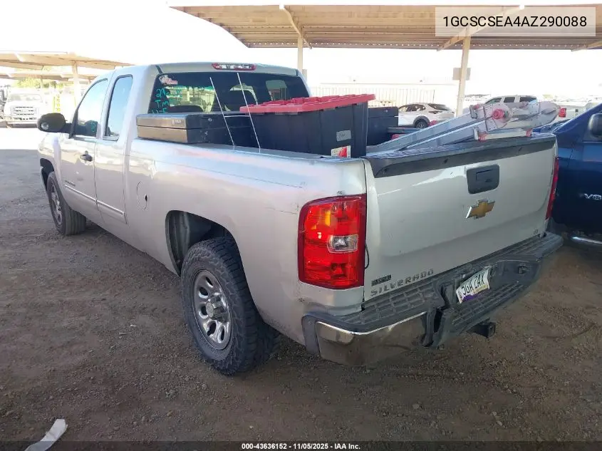 1GCSCSEA4AZ290088 2010 Chevrolet Silverado 1500 Lt