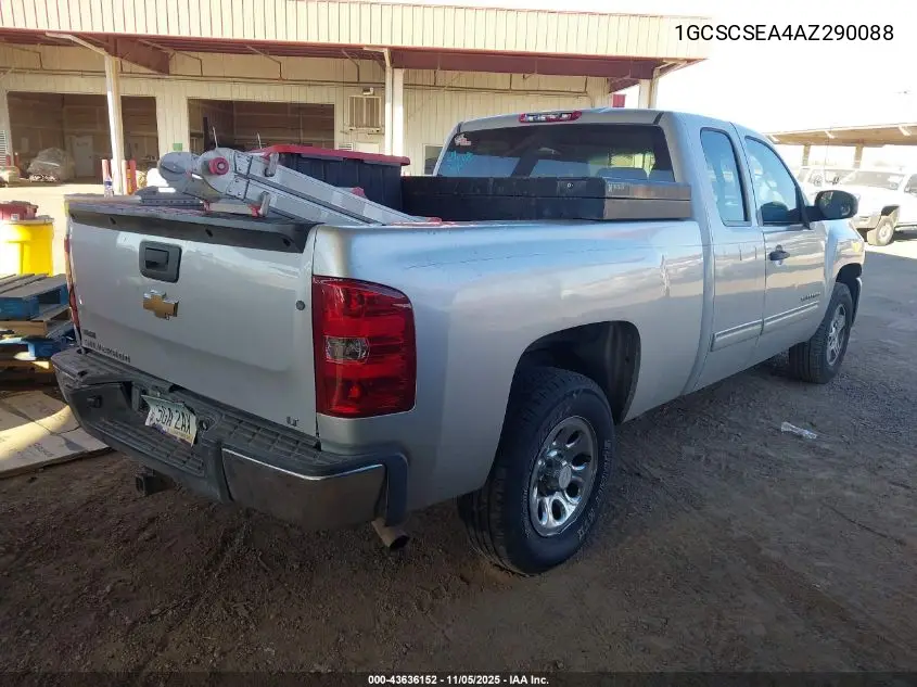 1GCSCSEA4AZ290088 2010 Chevrolet Silverado 1500 Lt