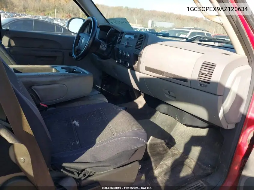 1GCSCPEX9AZ120634 2010 Chevrolet Silverado 1500 Work Truck