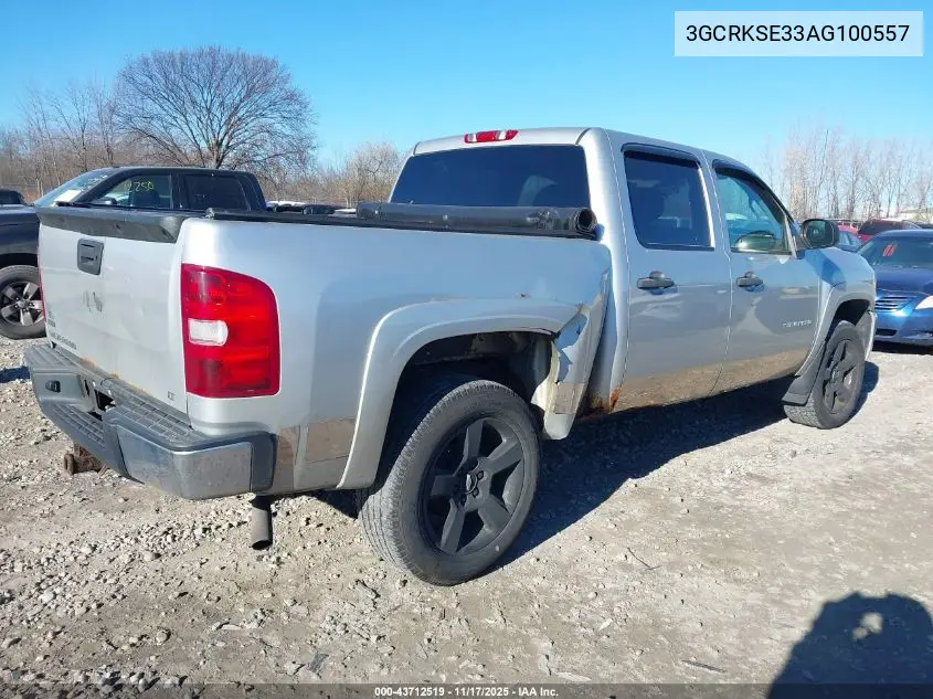 3GCRKSE33AG100557 2010 Chevrolet Silverado 1500 Lt