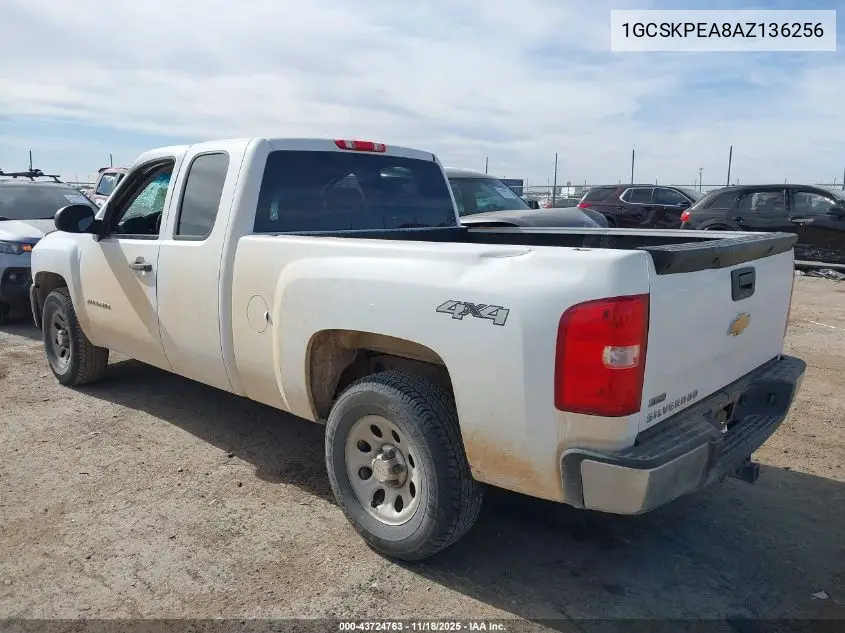 1GCSKPEA8AZ136256 2010 Chevrolet Silverado 1500 Work Truck